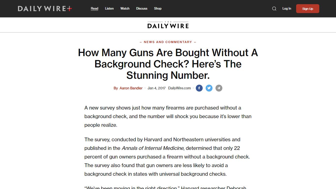 How Many Guns Are Bought Without A Background Check? Here’s The ...